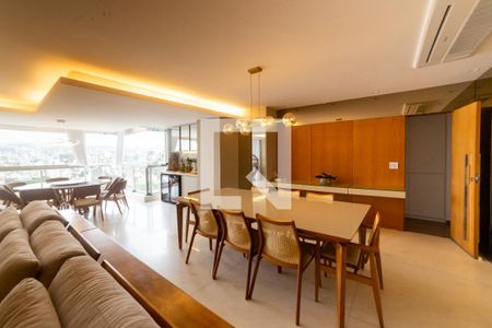 Sala de apartamento à venda com 4 quartos, 204m² em Lourdes, Belo Horizonte