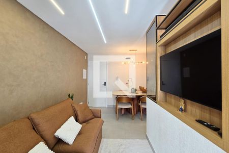 Sala de apartamento para alugar com 1 quarto, 42m² em Centro, São Bernardo do Campo