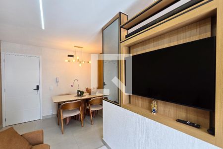 Sala de apartamento para alugar com 1 quarto, 42m² em Centro, São Bernardo do Campo