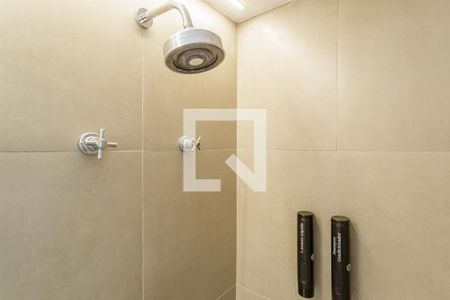 Banheiro de kitnet/studio à venda com 1 quarto, 30m² em Moema, São Paulo