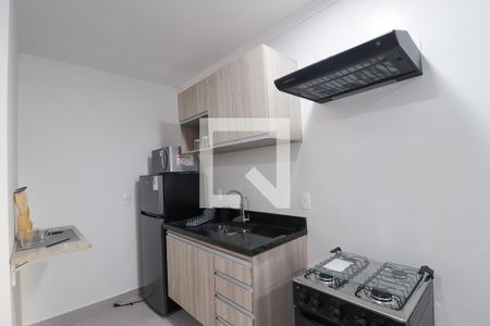 Sala/Cozinha de apartamento para alugar com 1 quarto, 29m² em Santana, São Paulo