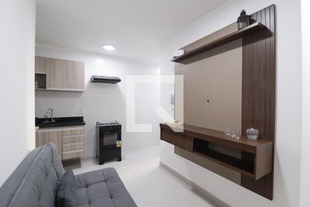 Sala/Cozinha de apartamento para alugar com 1 quarto, 29m² em Santana, São Paulo