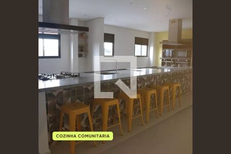 Área comum de kitnet/studio para alugar com 1 quarto, 23m² em Bonfim, Osasco