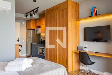 Sala/Quarto de kitnet/studio para alugar com 1 quarto, 29m² em Pompeia, São Paulo