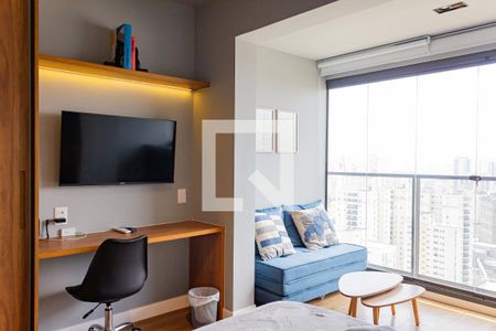 Sala/Quarto de kitnet/studio para alugar com 1 quarto, 29m² em Pompeia, São Paulo