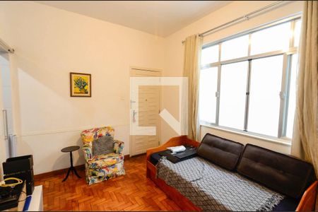 Sala de apartamento à venda com 1 quarto, 60m² em Tijuca, Rio de Janeiro