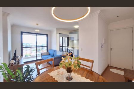 Sala de apartamento à venda com 3 quartos, 67m² em Vila Anastácio, São Paulo