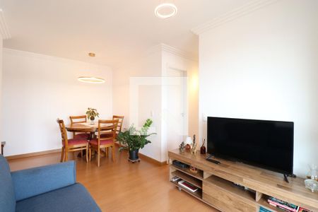 Sala de apartamento à venda com 3 quartos, 67m² em Vila Anastácio, São Paulo