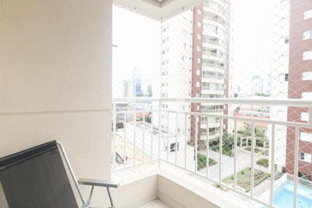 Varanda  de apartamento à venda com 3 quartos, 72m² em Vila Azevedo, São Paulo