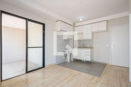 Sala/Cozinha de apartamento para alugar com 1 quarto, 40m² em Jardim do Lago, São Paulo