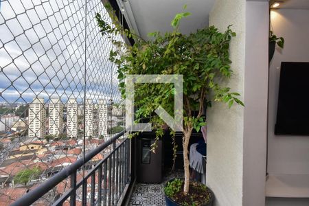 Varanda de apartamento à venda com 2 quartos, 62m² em Chácara Agrindus, Taboão da Serra