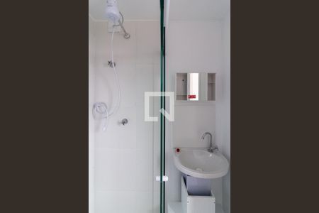 Banheiro de kitnet/studio à venda com 1 quarto, 17m² em Itaim Bibi, São Paulo