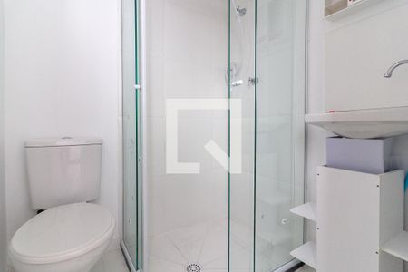 Banheiro de kitnet/studio à venda com 1 quarto, 17m² em Itaim Bibi, São Paulo