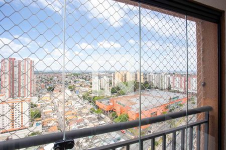 Varanda da Sala de apartamento à venda com 2 quartos, 51m² em Centro, Diadema