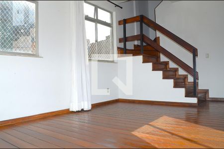 Sala de apartamento à venda com 3 quartos, 200m² em Silveira, Belo Horizonte