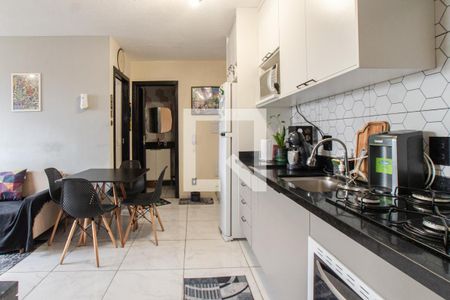 Sala e Cozinha de apartamento para alugar com 2 quartos, 41m² em Vila Sabrina, São Paulo