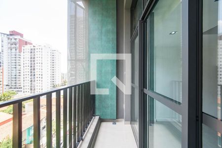 Varanda de apartamento para alugar com 1 quarto, 35m² em Santo Amaro, São Paulo