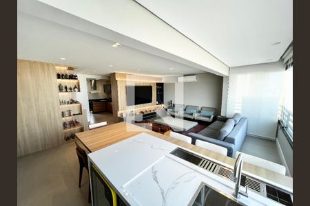 Sala/Varanda Gourmet de apartamento para alugar com 3 quartos, 130m² em Lauzane Paulista, São Paulo