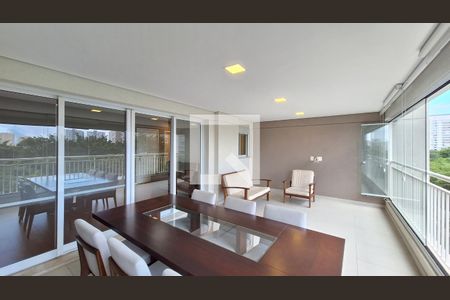 Varanda de apartamento para alugar com 4 quartos, 134m² em Barra Funda, São Paulo