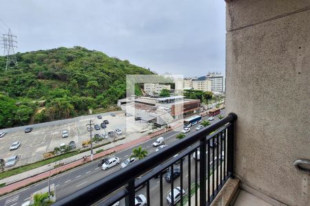 Varanda da Sala de apartamento para alugar com 2 quartos, 50m² em Centro, Niterói