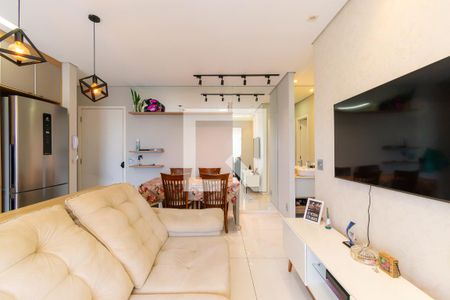 Sala de apartamento à venda com 1 quarto, 50m² em Jardim Ibitirama, São Paulo