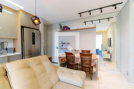 Sala de apartamento à venda com 1 quarto, 50m² em Jardim Ibitirama, São Paulo