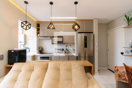 Sala de apartamento à venda com 1 quarto, 50m² em Jardim Ibitirama, São Paulo