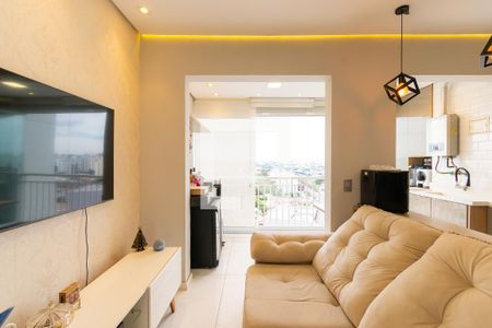 Sala de apartamento à venda com 1 quarto, 50m² em Jardim Ibitirama, São Paulo