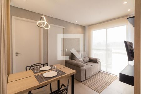 Sala - Cozinha de apartamento para alugar com 2 quartos, 38m² em Vila Butantã, São Paulo