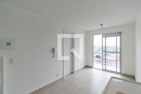 Sala de apartamento para alugar com 1 quarto, 27m² em Jardim Itacolomi, São Paulo