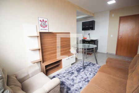 Sala de apartamento para alugar com 2 quartos, 39m² em Jardim Boa Vista (zona Oeste), São Paulo