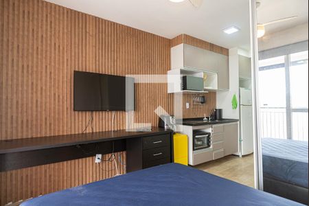Sala/Quarto de kitnet/studio para alugar com 1 quarto, 24m² em Consolação, São Paulo