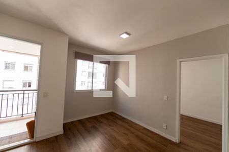 Sala_Cozinha de apartamento para alugar com 1 quarto, 42m² em Jardim Tupanci, Barueri