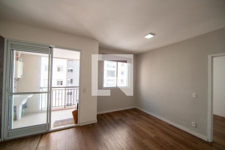 Sala_Cozinha de apartamento para alugar com 1 quarto, 42m² em Jardim Tupanci, Barueri