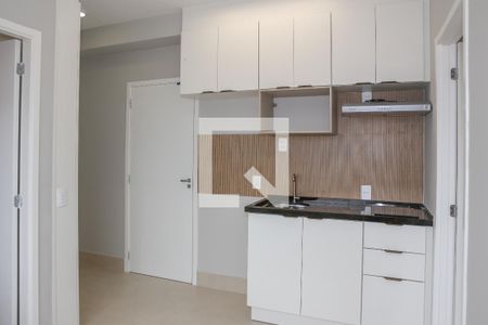 Sala e Cozinha de apartamento para alugar com 1 quarto, 24m² em Lapa, São Paulo
