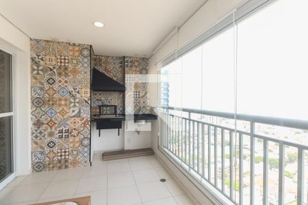 Varanda Gourmet de apartamento à venda com 2 quartos, 69m² em Chácara Seis de Outubro, São Paulo