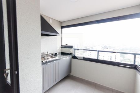 Varanda  de apartamento para alugar com 2 quartos, 64m² em Parque das Nações, Santo André