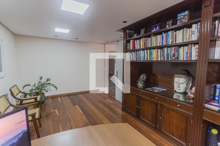 Escritório na Sala 1 de apartamento à venda com 4 quartos, 301m² em Serra, Belo Horizonte