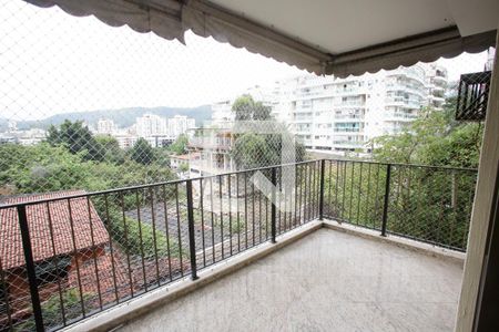 Varanda da Sala de apartamento para alugar com 3 quartos, 115m² em Freguesia (jacarepaguá), Rio de Janeiro