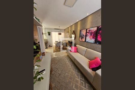 Sala de casa de condomínio à venda com 3 quartos, 100m² em Fazenda Santa Cândida, Campinas