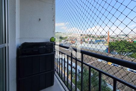 Sacada da Sala de apartamento para alugar com 2 quartos, 63m² em Nova Petrópolis, São Bernardo do Campo