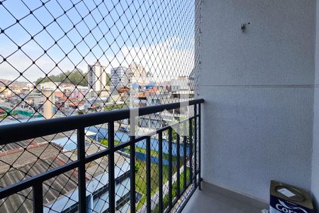 Sacada da Sala de apartamento para alugar com 2 quartos, 63m² em Nova Petrópolis, São Bernardo do Campo