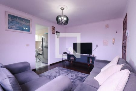 Sala de apartamento à venda com 2 quartos, 55m² em Jardim Alvorada, Santo André