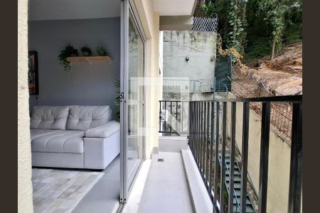 Varanda  de apartamento à venda com 2 quartos, 65m² em Botafogo, Rio de Janeiro