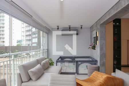 Sala de apartamento para alugar com 3 quartos, 105m² em Vila Anastácio, São Paulo