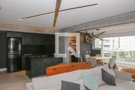 Sala de apartamento para alugar com 3 quartos, 105m² em Vila Anastácio, São Paulo