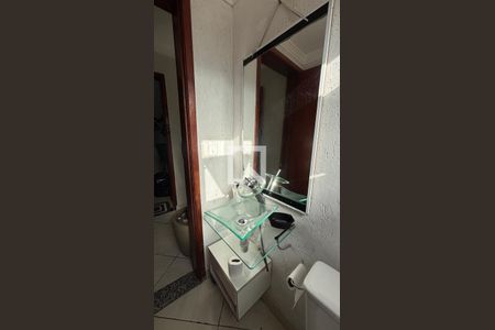 Lavabo de apartamento à venda com 3 quartos, 177m² em Vila Eldizia, Santo André