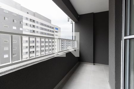 Varanda da Sala de apartamento para alugar com 2 quartos, 42m² em Vila Vermelha, São Paulo