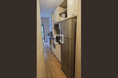 Cozinha de apartamento à venda com 1 quarto, 26m² em Pinheiros, São Paulo