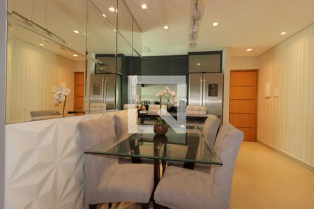 Sala de Jantar de apartamento à venda com 3 quartos, 140m² em Parque das Nações, Santo André